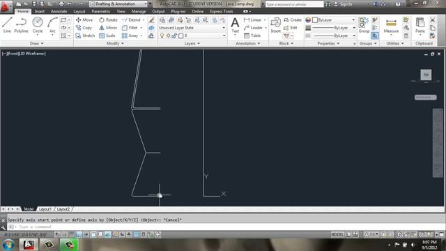 AutoCAD 2013 - 3D Modeling Basics - Lava Lamp - Brooke Godfrey смотреть онлайн