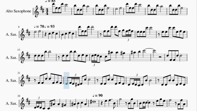 Alto Sax Sheet Music: How to play Love Story by LoLa and Hauser смотреть онлайн