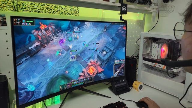 카멜 게이밍 모니터 ﻿CM3220GQC 160Hz 게임 플레이 영상 갤럭시 4K 60Hz 촬영 смотреть онлайн