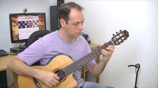 Água de beber | Tom Jobim | Bossa Nova Guitar смотреть онлайн