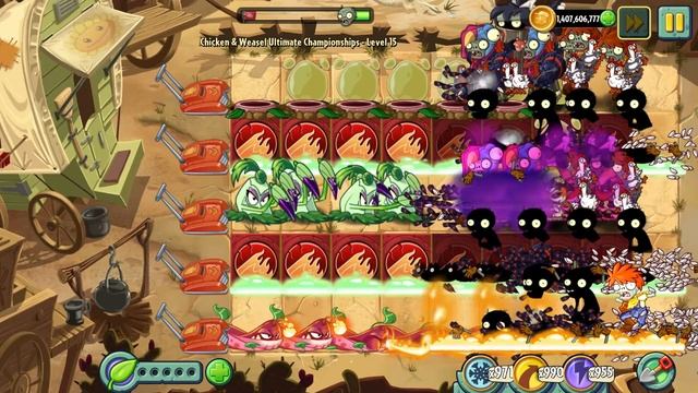 The Chicken & Weasel Tournament FINALS - Plants vs Zombies 2 Epic Tournament смотреть онлайн