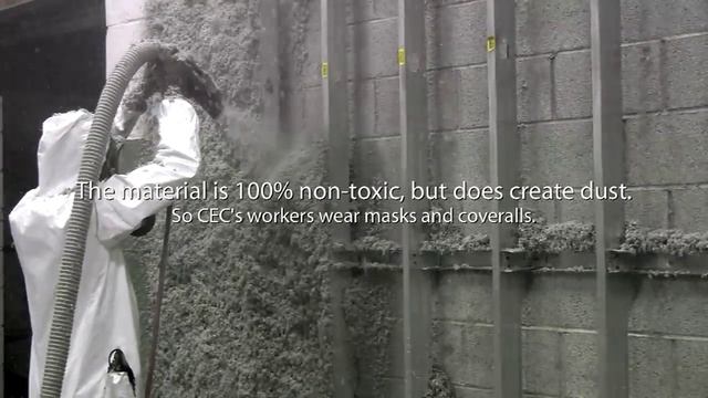 Утепление стен влажно-клеевым способом