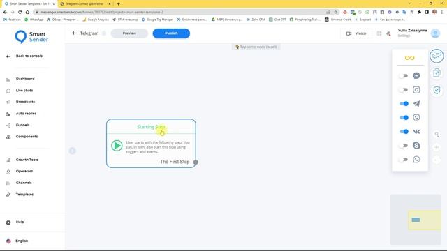 Проверка подписки на Telegram группу в Смарт Сендере: функциональность и возможности. смотреть онлайн
