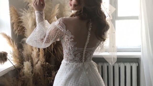 Нежная съемка свадебного платья в стиле бохо! смотреть онлайн