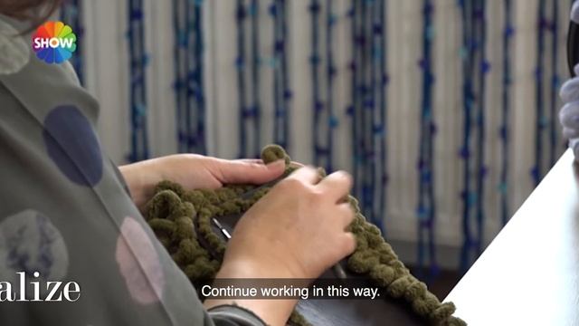 Alize Puffy ile şiş ve tığ kullanmadan Çanta Yapımı - Bag with Alize Puffy (no needles, no hook) смотреть онлайн