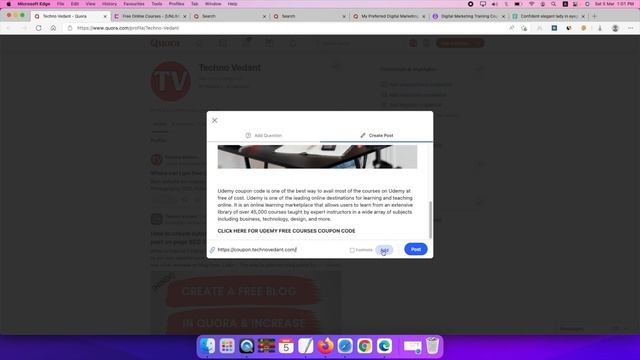 How to Increase Your Website Traffic for Free Through Quora (2022) HINDI | Techno Vedant смотреть онлайн