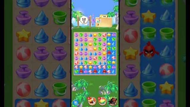 Angry Birds Match 3 - Level 186 смотреть онлайн