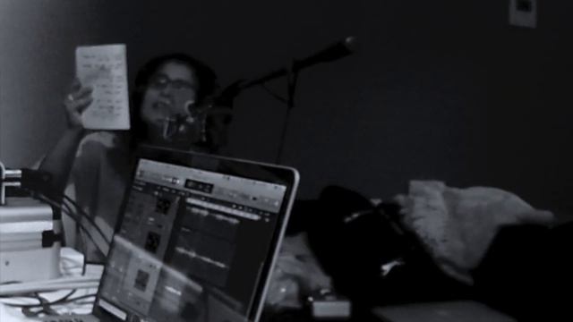 Samuel and Lama using a Neumann TLM103 to record vocals. смотреть онлайн