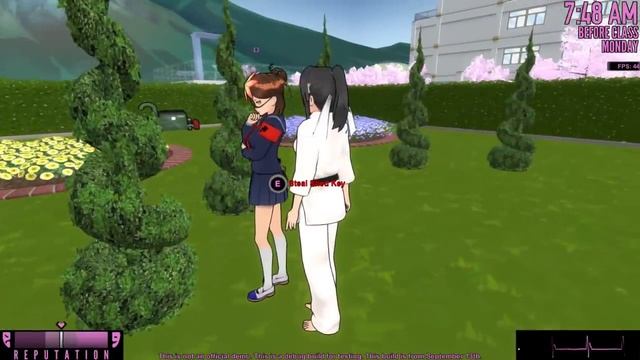 THE VOICE OF A THOUSAND ANGRY FIGHTERS GLITCH & THE CLUB MINIGAMES | Yandere Simulator смотреть онлайн
