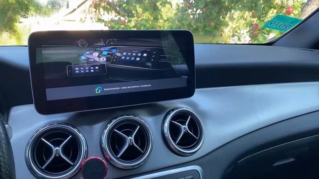 Обзор штатной магнитолы PARAFAR для Mercedes Benz GLA 2015 смотреть онлайн