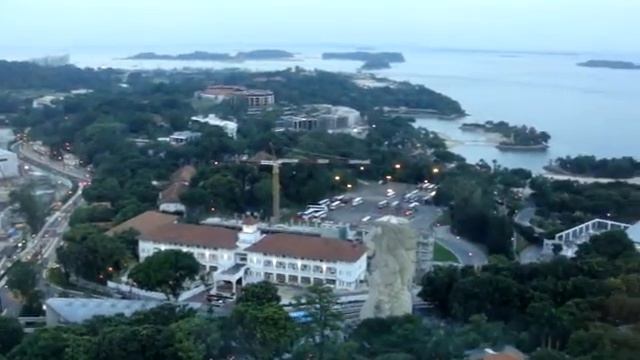 The Tiger Sky Tower - Sentosa Island, Singapore смотреть онлайн