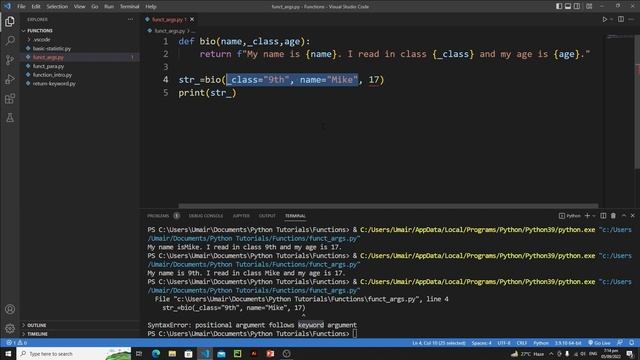 Types of Arguments | Complete Functional Programming Course in Python | Tutorial 10 смотреть онлайн