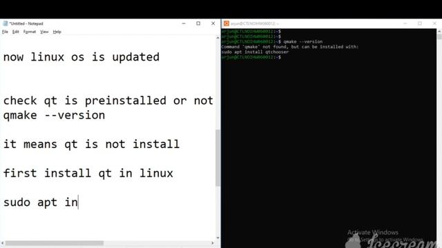 | Installation Process of Qt in Linux | Lecture 1 | Coding with crp смотреть онлайн