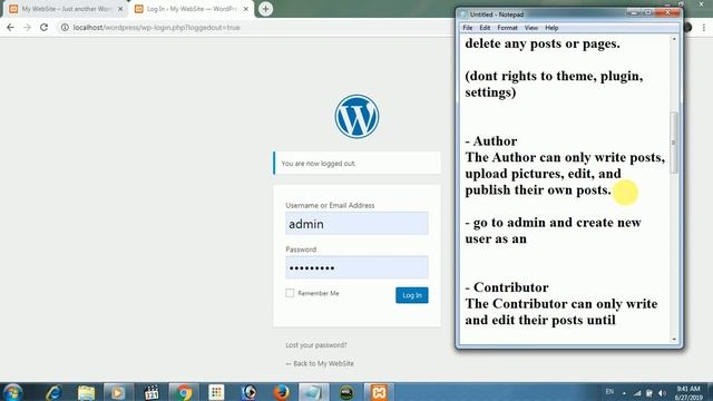 how to create new users in wordpress || user management in wordpress || user role editor wordpress смотреть онлайн
