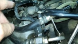 Audi A6 C5 замена шланга гидроусилителя высокого давления
