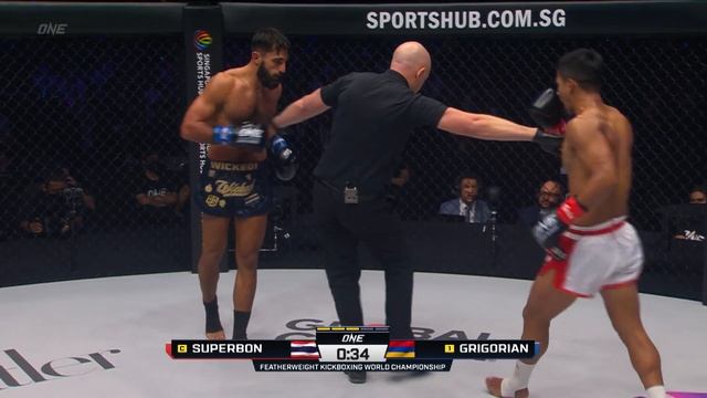 Superbon Vs. Marat Grigorian | ONE Championship Full Fight