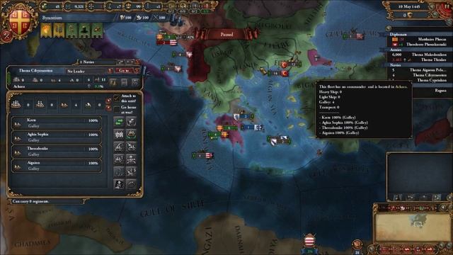Europa Universalis 4: Common Sense - Byzantium Beginners Guide - Basileus Achievement смотреть онлайн