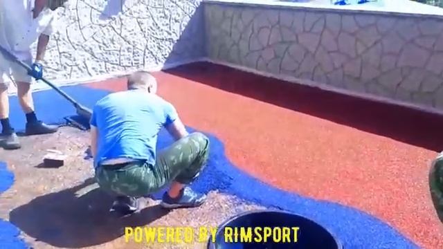 Детская площадка из резиновой крошки смотреть онлайн