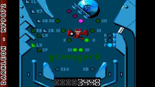 Game Gear - Pinball Dreams © 1995 GameTek - Gameplay смотреть онлайн