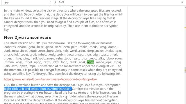 How to Decrypt STOP Djvu (Free STOP Ransomware Decryptor) смотреть онлайн
