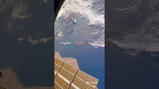 Вид Земли с МКС смотреть онлайн