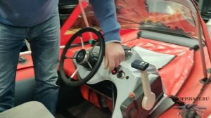 Установка дистанции на лодку Angler 400, румпельный Suzuki DF 9,9 под дистанцию.