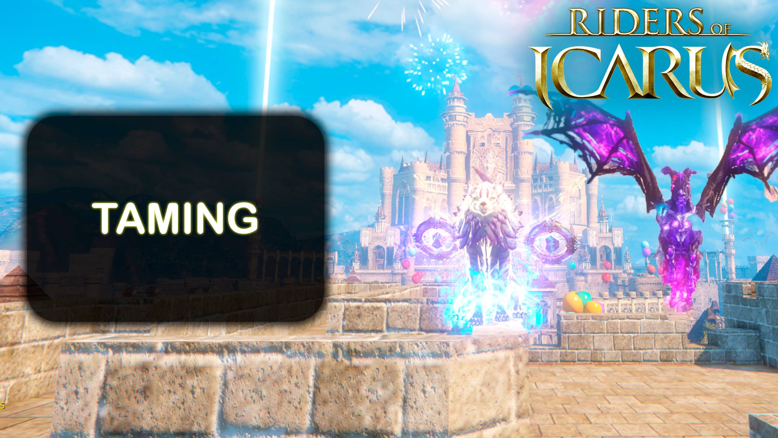 Riders of Icarus - taming - Awakened Torkai & Nebula the Chaos