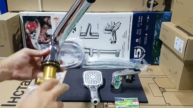 Смеситель на борт ванны IMPRESE PRAHA 85030 new смотреть онлайн