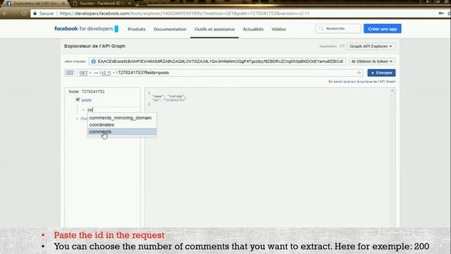 Get All Comments from a Facebook page using Facebook Graph API смотреть онлайн