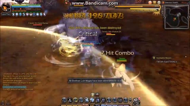 Dragon Nest SEA - Lv.95 Oracle Elder - Grievous Guardian Nest Hardcore RUN [4:21] 1080p смотреть онлайн