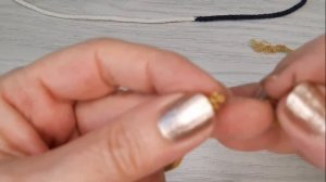 Два способа соединения шнуров. Как соединить плетёные и вязаные шнуры.