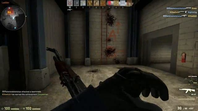 CS:GO - First Gun Game (Arms Race) Gameplay смотреть онлайн