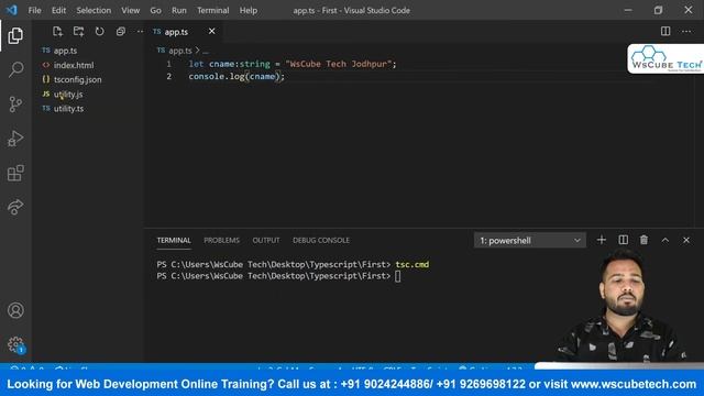 Explain Setting up the Source of TS File & Destination of JS File | Typescripting Tutorial смотреть онлайн