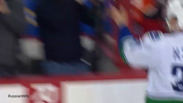 Nikita Tryamkin's first NHL goal for Canucks (2016) смотреть онлайн