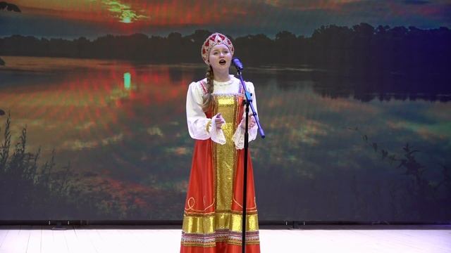 Елизавета Кустова,3, р.н.п " Что ты, Зорюшка", Премия "Андрюша-2023", номинация "Народный вокал". смотреть онлайн