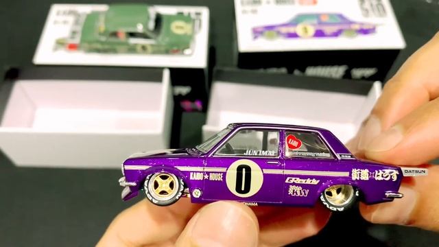 Mini GT and Kaido House Nissan Datsun 510 Pro Street Unboxing & Review смотреть онлайн