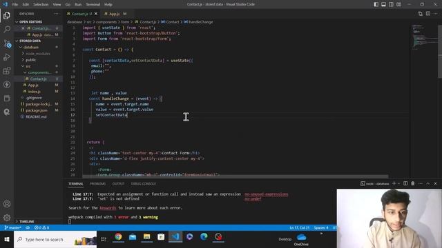 How to Store Contact Form Data On React Firebase смотреть онлайн