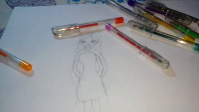 Как нарисовать красивую девушку за минуту смотреть онлайн