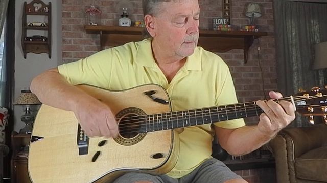 Trigger 2 rare one of a kind acoustic guitar hand made by Gary Montgomery смотреть онлайн