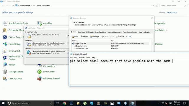Microsoft Outlook | Sending reported error (0x800CCC78) смотреть онлайн