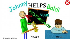 Проходим мод Johnny Helps Baldi | BALDI MOD