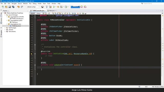 Tutorial JavaFX DatePicker TimerPicker JFoenix смотреть онлайн