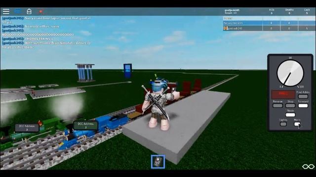 Roblox Steam Railway tycoon! смотреть онлайн