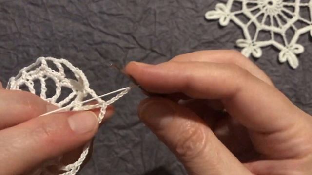 №12 СНЕЖИНКА "ВИНТАЖНАЯ" за 15 минут. Новогодний декор. Вяжем КРЮЧКОМ. SNOWFLAKE CROCHET. смотреть онлайн