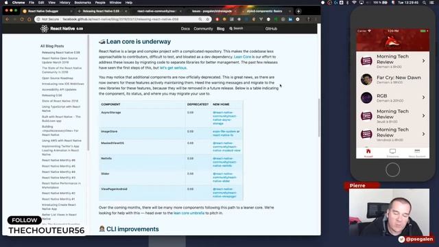 HW #29 - Mise à jour vers React Native 0.59 смотреть онлайн