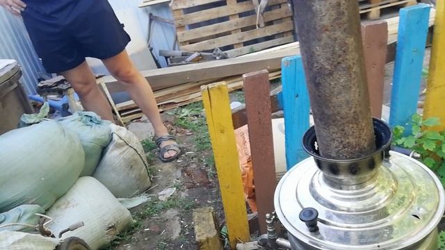 Топим самовар по чёрному ? смотреть онлайн