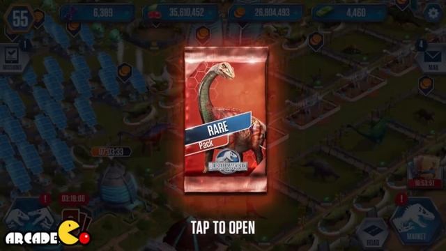 ALL HYBIRDS Dinosaurs Live Challenge Battle Legendary Pack - Jurassic World The Game! смотреть онлайн