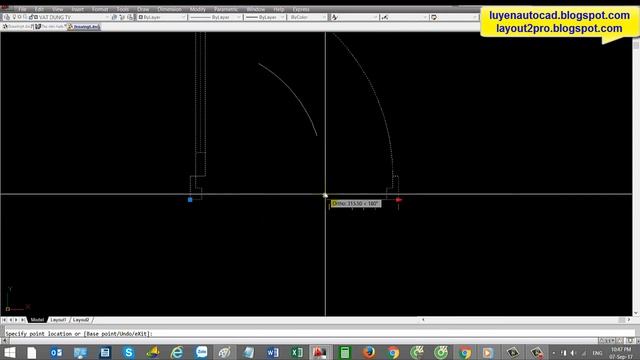 Thủ thuật AutoCAD 14 - Block động - Cách tạo cửa đơn cánh, 2 cánh tuỳ biến kích thước смотреть онлайн