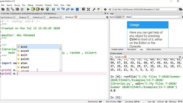 Python libraries and input statment смотреть онлайн