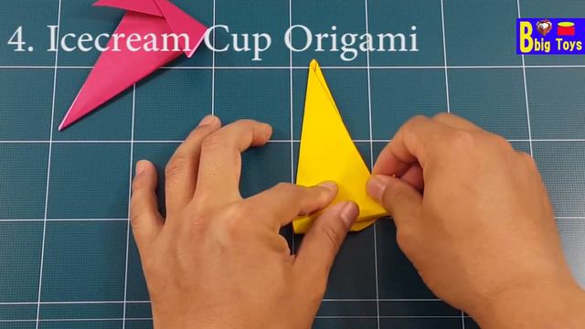 easy origami #4 origami ice cream cup смотреть онлайн